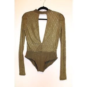 Free People Lace Bodysuit
